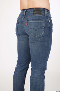 Serban blue jeans buttock casual dressed thigh 0004.jpg